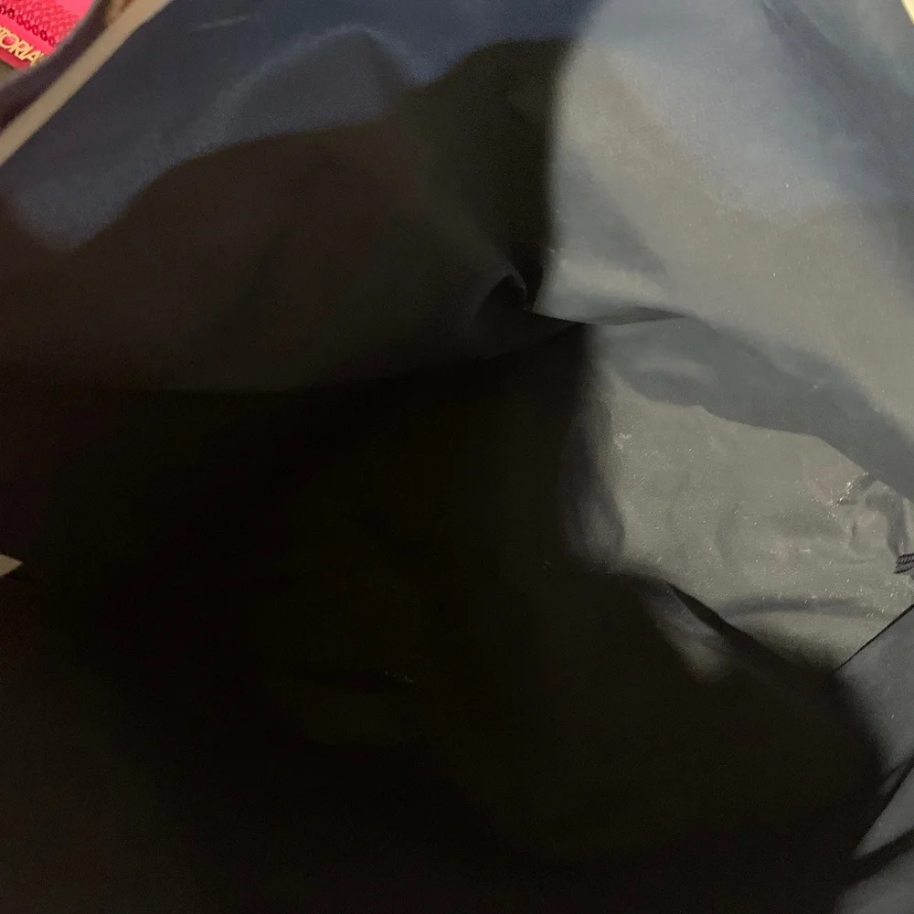 Riviera Maya Blue/Tan Nylon Tote Bag